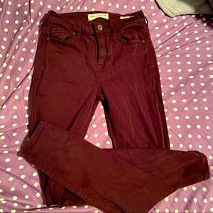 W23 BULLHEAD HI-RISE SKINNIEST DISTRESSED JEANS